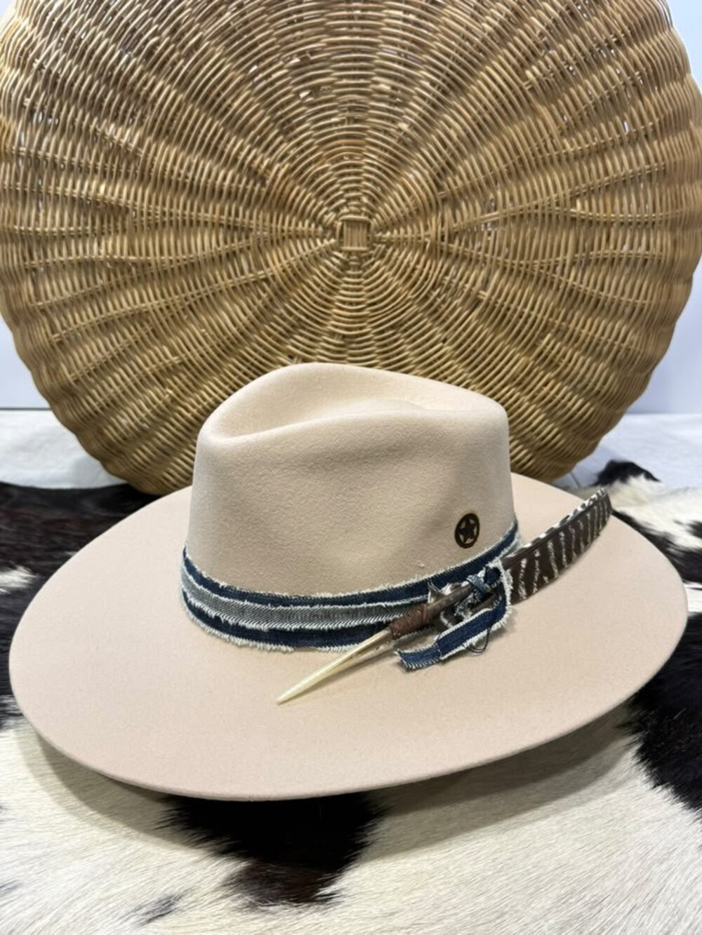 Twister Silverbelly Felt Rancher Hat (size L)